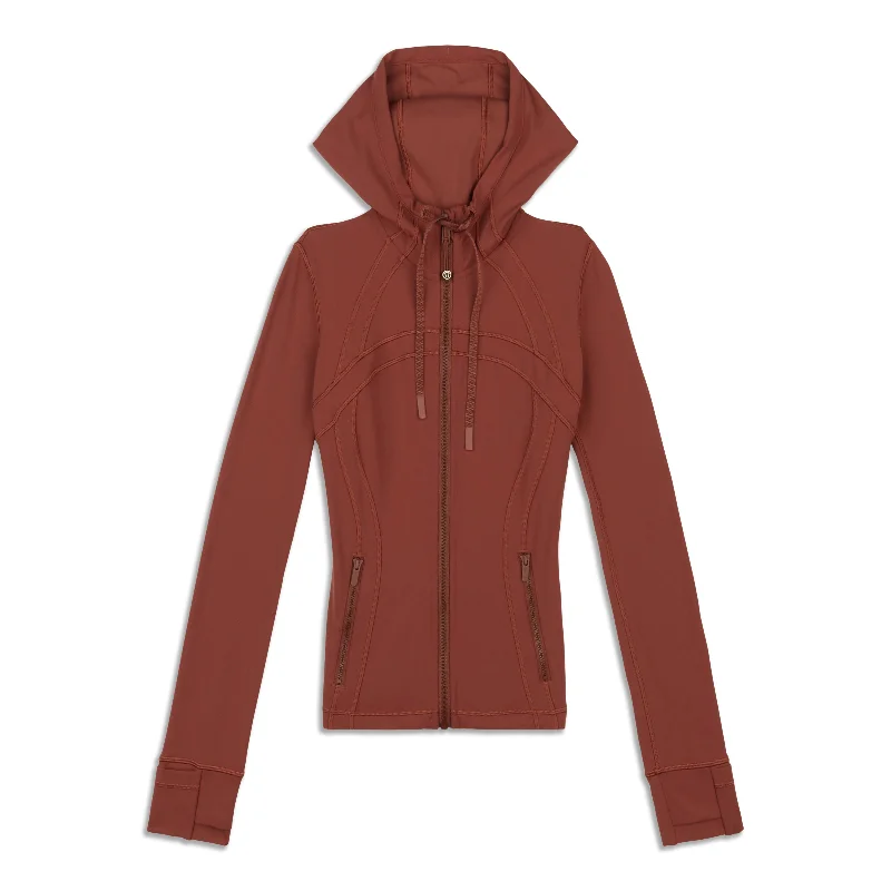 Hooded Define Jacket Vent - Resale Front Pockets Side Pockets Patch Pockets