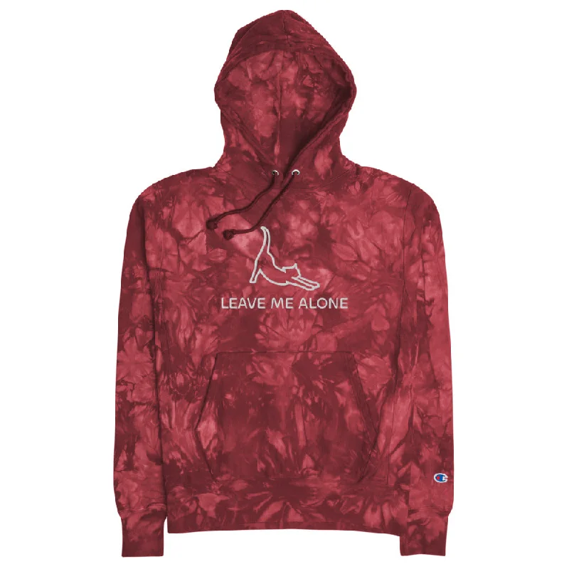 Leave Me Alone Gadsden Cat Unisex Champion Tie Dye Hoodie Sweatshirt Hoodie with Relaxed Fit Easy Casual Leave Me Alone Gadsden Cat Unisex Champion Tie Dye Hoodie Sweatshirt Hoodie with Relaxed Fit Easy Casual