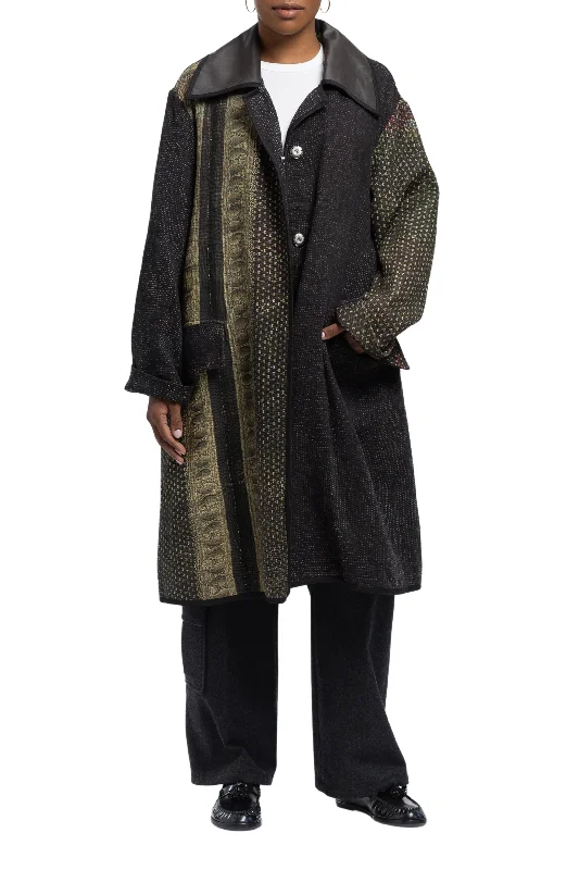 Prelude Coat Satin Silk Chiffon