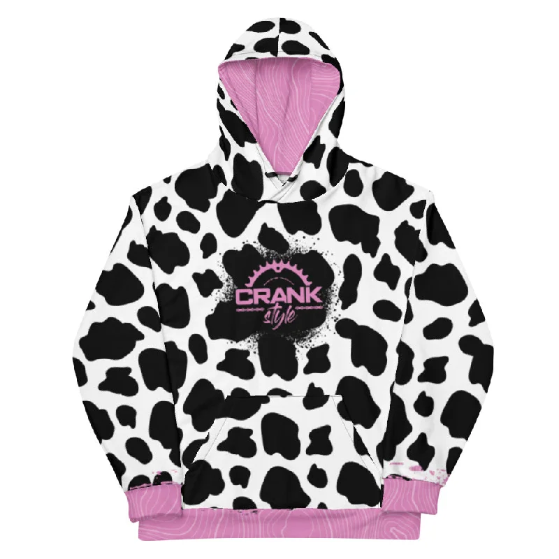 MTB Cow Hoodie Hoodie with Longline Fit Extended Stylish