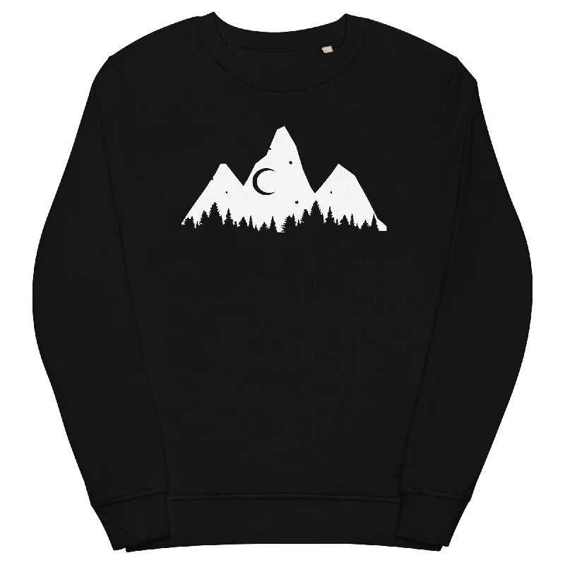 Baum - Berge - Unisex Premium Organic Sweatshirt Hoodie with Cropped Fit Short Trendy Baum - Berge - Unisex Premium Organic Sweatshirt Hoodie with Cropped Fit Short Trendy