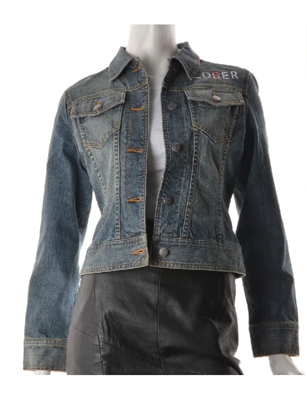 Label Roxanne Loser Love Denim Jacket Herringbone Jacket Checkered Jacket Solid Jacket Label Roxanne Loser Love Denim Jacket Herringbone Jacket Checkered Jacket Solid Jacket