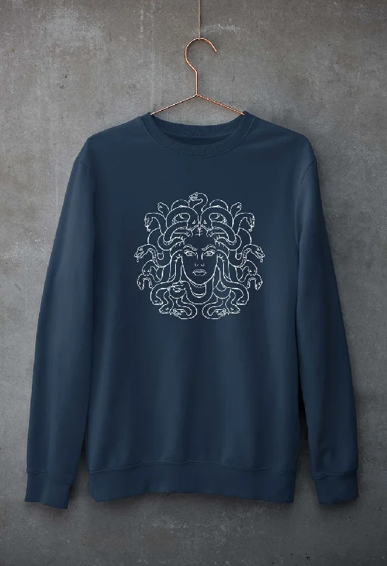 Medusa Unisex Sweatshirt for Men/Women Hoodie with Patch Decorative Personalized