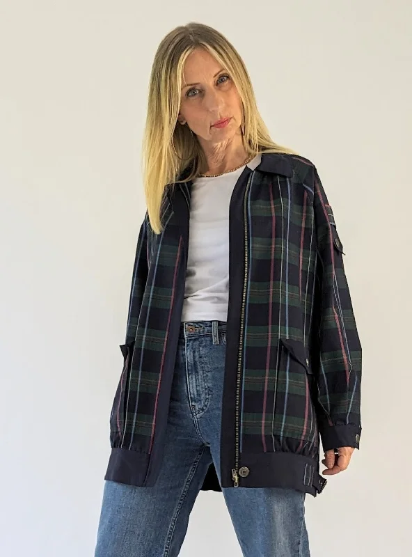 Vintage 80s Givenchy Oversized Casual Coat Shawl Collar Notch Collar Lapel Collar