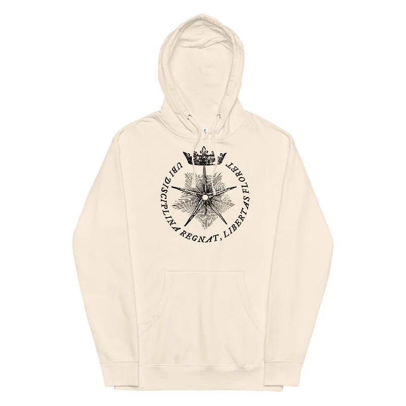 Where Discipline Reigns Liberty Flourishes Midweight Hoodie Hoodie with Neon Bright Vibrant Where Discipline Reigns Liberty Flourishes Midweight Hoodie Hoodie with Neon Bright Vibrant