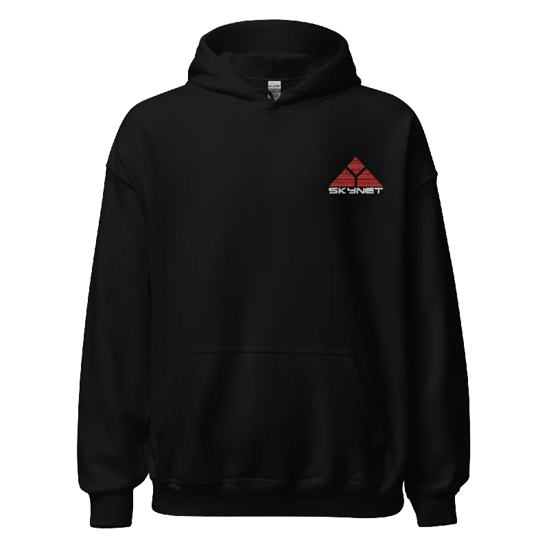 SKYNET Cyberdyne Hoodie Hoodie with Sequins Glamorous Eye-catching