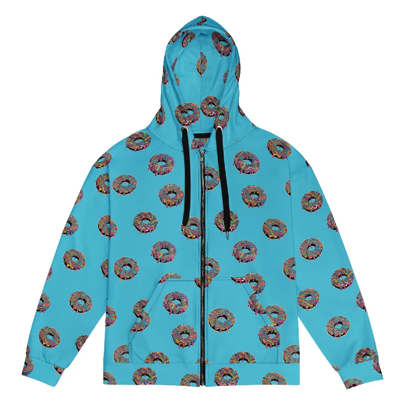 The Psychedelic Baker's Dozen Zip hoodie Hoodie with Hem Drawcord Adjustable Customizable The Psychedelic Baker's Dozen Zip hoodie Hoodie with Hem Drawcord Adjustable Customizable