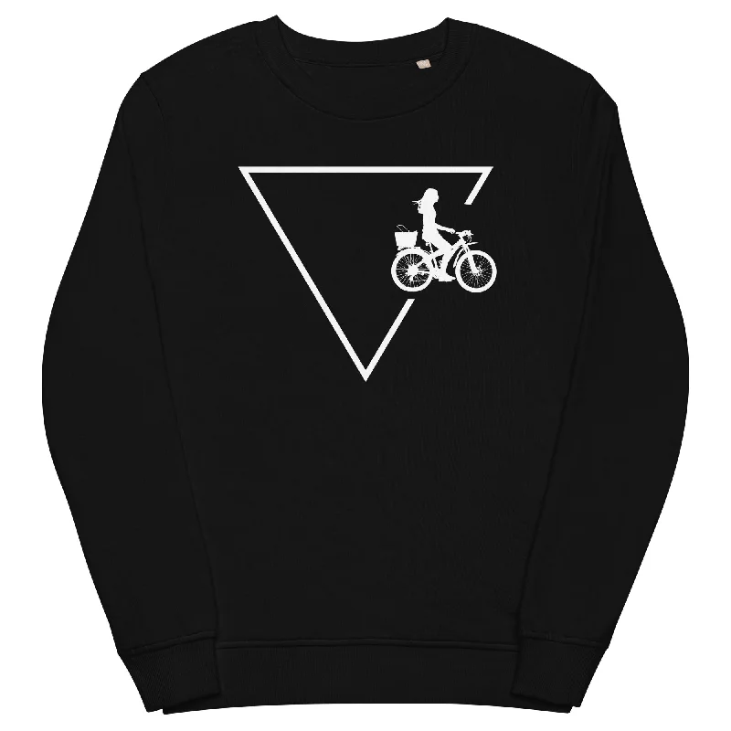 Dreieck 1 und Radfahren - Unisex Premium Organic Sweatshirt Hoodie with Hem Ribbing Snug Secure Dreieck 1 und Radfahren - Unisex Premium Organic Sweatshirt Hoodie with Hem Ribbing Snug Secure