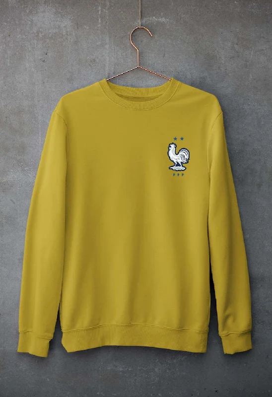 France Football Unisex Sweatshirt for Men/Women Hoodie with Elastic Waist Stretchable Comfortable France Football Unisex Sweatshirt for Men/Women Hoodie with Elastic Waist Stretchable Comfortable