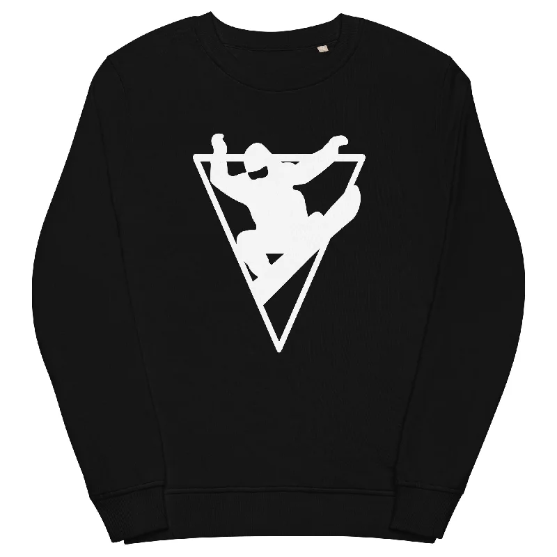 Dreieck - Snowboarding - Unisex Premium Organic Sweatshirt Hoodie with Lining Warm Insulated Dreieck - Snowboarding - Unisex Premium Organic Sweatshirt Hoodie with Lining Warm Insulated