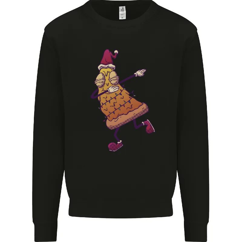 A Slice of Christmas Pizza Funny Xmas Mens Sweatshirt Jumper Hoodie with Belted Waist Structured Tailored A Slice of Christmas Pizza Funny Xmas Mens Sweatshirt Jumper Hoodie with Belted Waist Structured Tailored