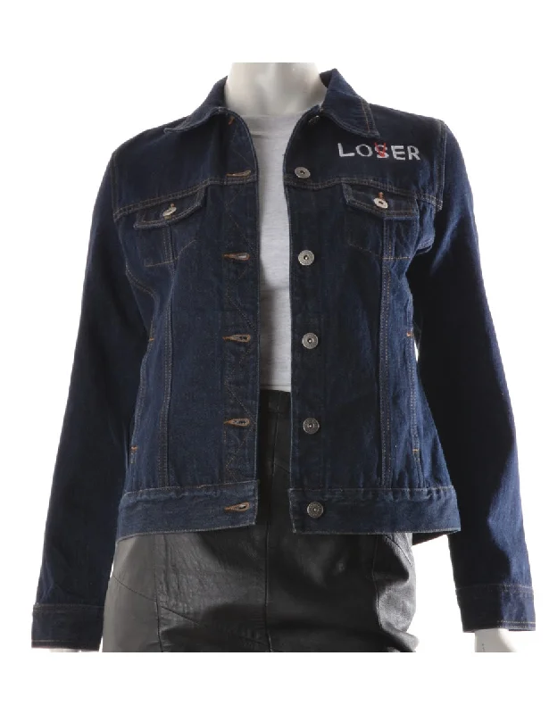Label Roxanne Loser Love Denim Jacket Striped Jacket Polka Dot Jacket Floral Jacket
