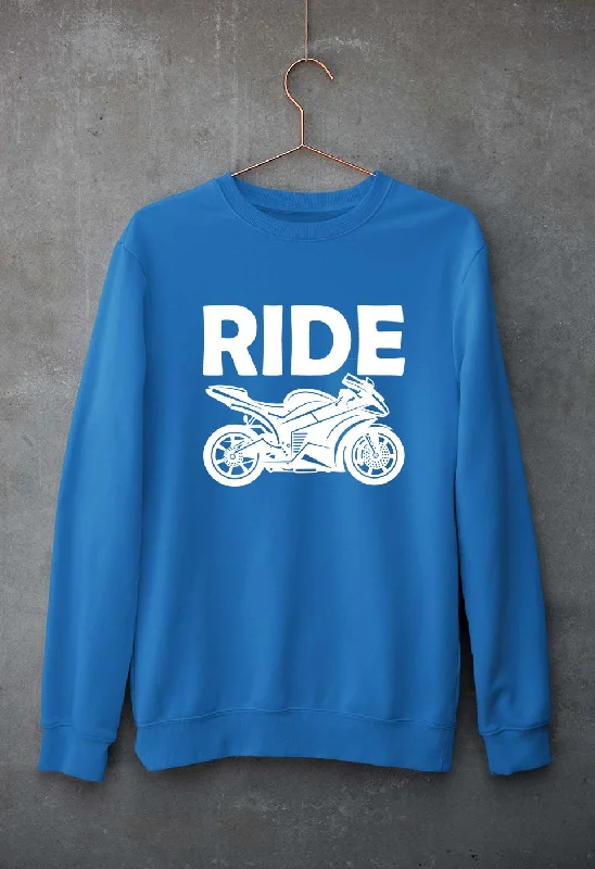 Ride Superbike Unisex Sweatshirt for Men/Women Hoodie with Contrast Stitching Detailed Premium Ride Superbike Unisex Sweatshirt for Men/Women Hoodie with Contrast Stitching Detailed Premium