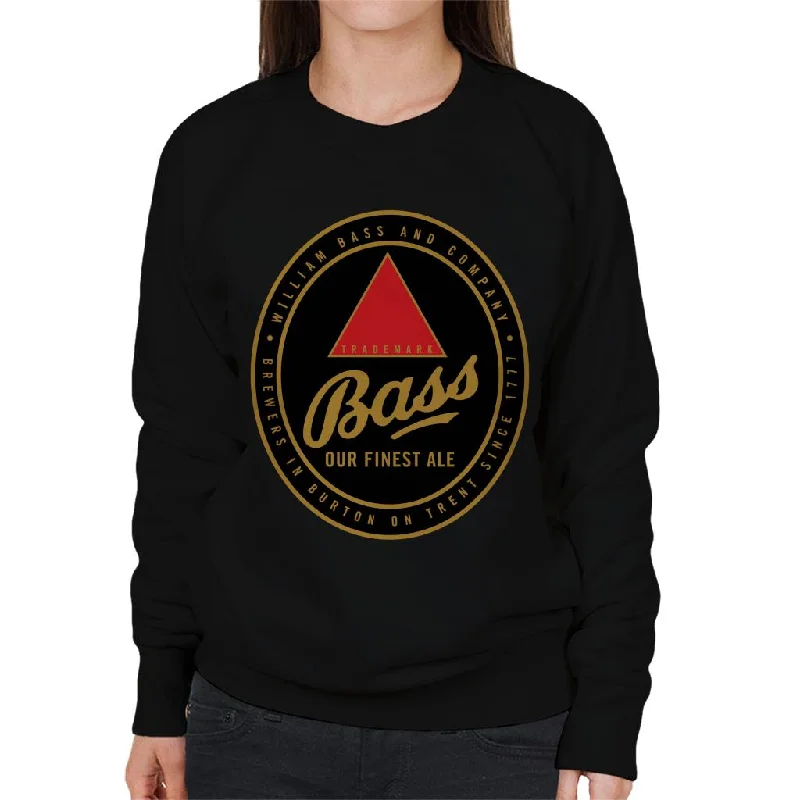 Bass Our Finest Ale Women's Sweatshirt Hoodie with Magnetic Closure Innovative Modern Bass Our Finest Ale Women's Sweatshirt Hoodie with Magnetic Closure Innovative Modern