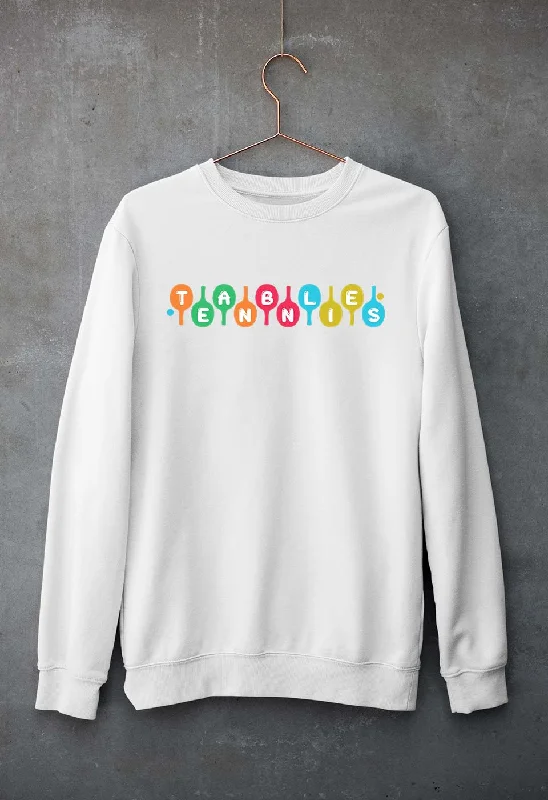 Table Tennis (TT) Unisex Sweatshirt for Men/Women Hoodie with Distressed Vintage Worn Table Tennis (TT) Unisex Sweatshirt for Men/Women Hoodie with Distressed Vintage Worn