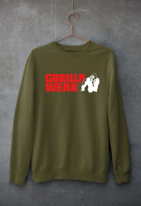 Gorilla Wear Unisex Sweatshirt for Men/Women Hoodie with Hem Detail Decorative Unique Gorilla Wear Unisex Sweatshirt for Men/Women Hoodie with Hem Detail Decorative Unique