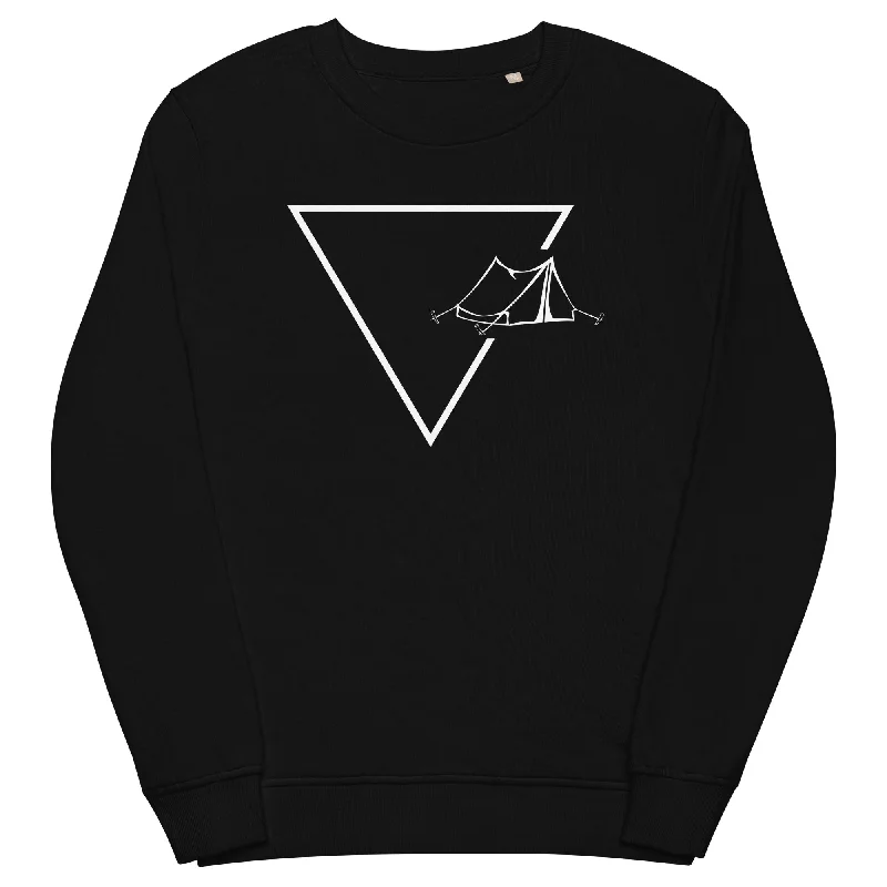Dreieck 1 und Camping - Unisex Premium Organic Sweatshirt Hoodie with Pocket Utility Practical Dreieck 1 und Camping - Unisex Premium Organic Sweatshirt Hoodie with Pocket Utility Practical