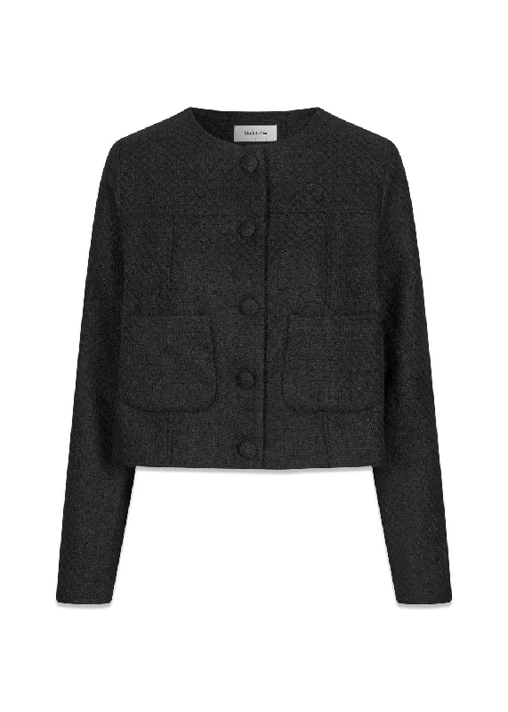 LuniMD jacket - Black Faux Fur Jacket Real Fur Jacket Shearling Jacket