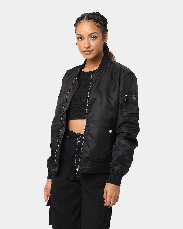 XXIII Statesman Slim Bomber Jacket Black Zippered Jacket Buttoned Jacket Snapped Jacket XXIII Statesman Slim Bomber Jacket Black Zippered Jacket Buttoned Jacket Snapped Jacket
