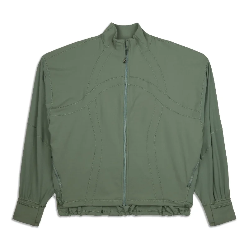 Define Relaxed-Fit Jacket - Resale Mesh Jacket Canvas Jacket Denim Jacket