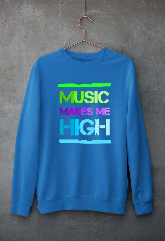 Music Unisex Sweatshirt for Men/Women Hoodie with Slim Fit Tailored Modern