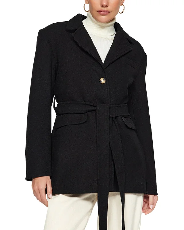 Trendyol Regular Fit Coat Cuffed Rolled Raglan