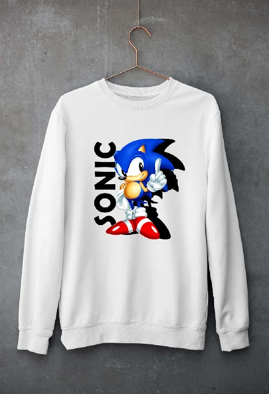 Sonic Unisex Sweatshirt for Men/Women Hoodie with Toggle Buttons Decorative Unique