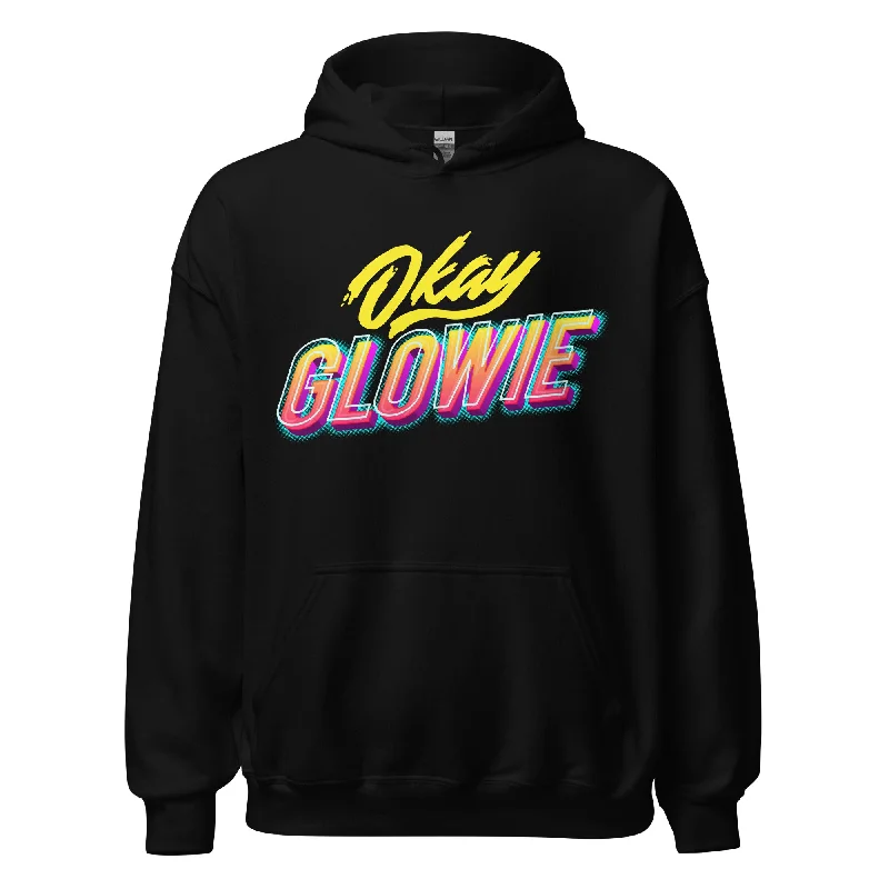 Okay Glowie Hoodie Hoodie with Gradient Ombre Colorful