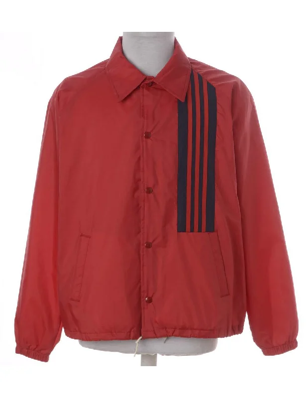 Label Tino Stripe Front Coach Jacket Wool Jacket Cashmere Jacket Tweed Jacket