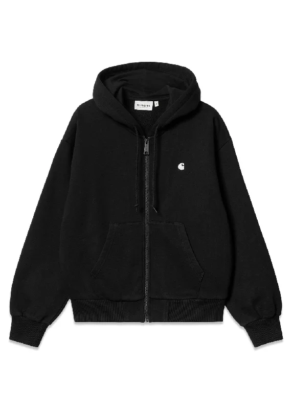 W Hooded Casey Jacket - Black / Silver Striped Jacket Polka Dot Jacket Floral Jacket W Hooded Casey Jacket - Black / Silver Striped Jacket Polka Dot Jacket Floral Jacket