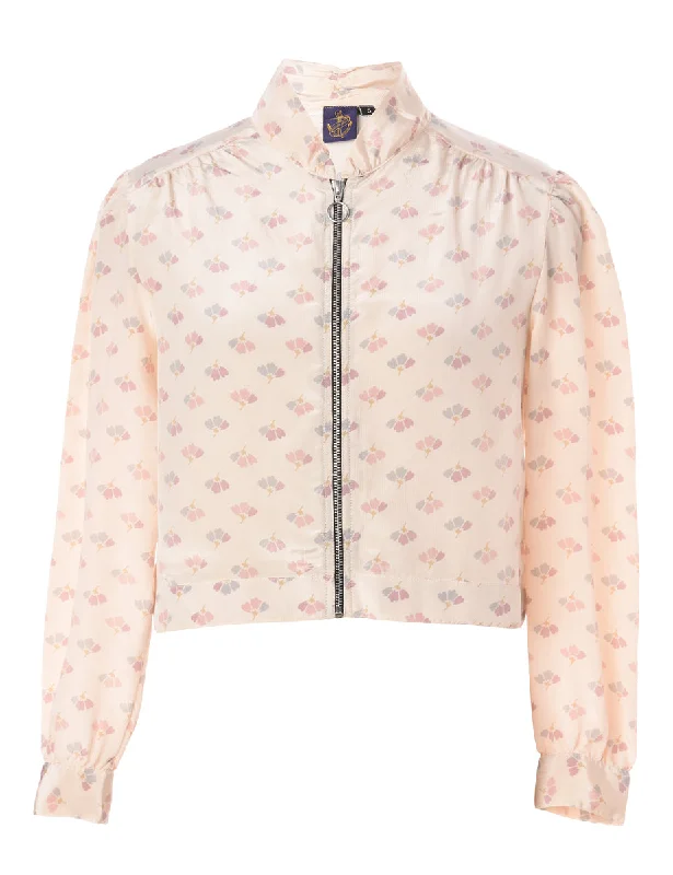 Label Re-made Waistband Blouse Jacket Jacket Blazer Coat
