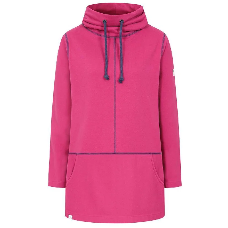 LJ99 - High Neck Sweatshirt With Pockets - Honeysuckle Hoodie with Hood Adjustable Protection LJ99 - High Neck Sweatshirt With Pockets - Honeysuckle Hoodie with Hood Adjustable Protection