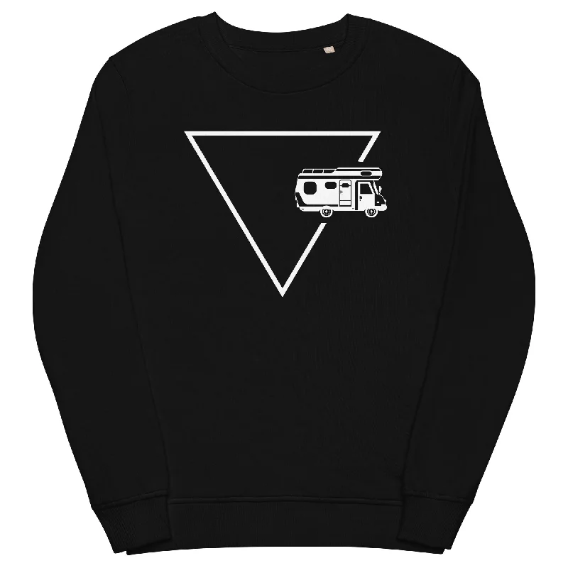 Dreieck 1 und Camping - Unisex Premium Organic Sweatshirt Oversized Hoodie Comfort Casual