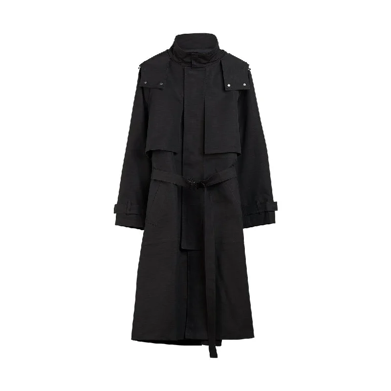 Trench Coat 'Black' A-Line Ball Gown Mermaid
