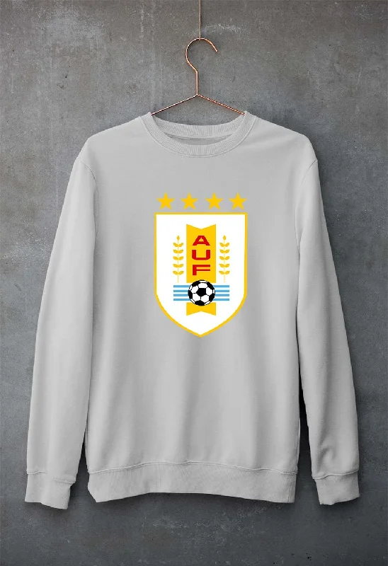 Uruguay Football Unisex Sweatshirt for Men/Women Hoodie with Hem Drawcord Adjustable Customizable Uruguay Football Unisex Sweatshirt for Men/Women Hoodie with Hem Drawcord Adjustable Customizable