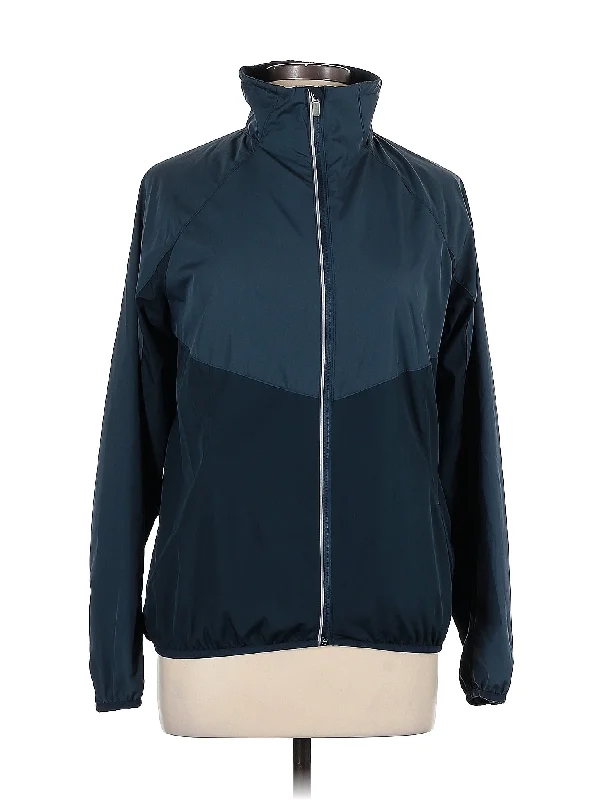 Track Jacket Hooded Jacket Caped Jacket Shawl Collar Jacket