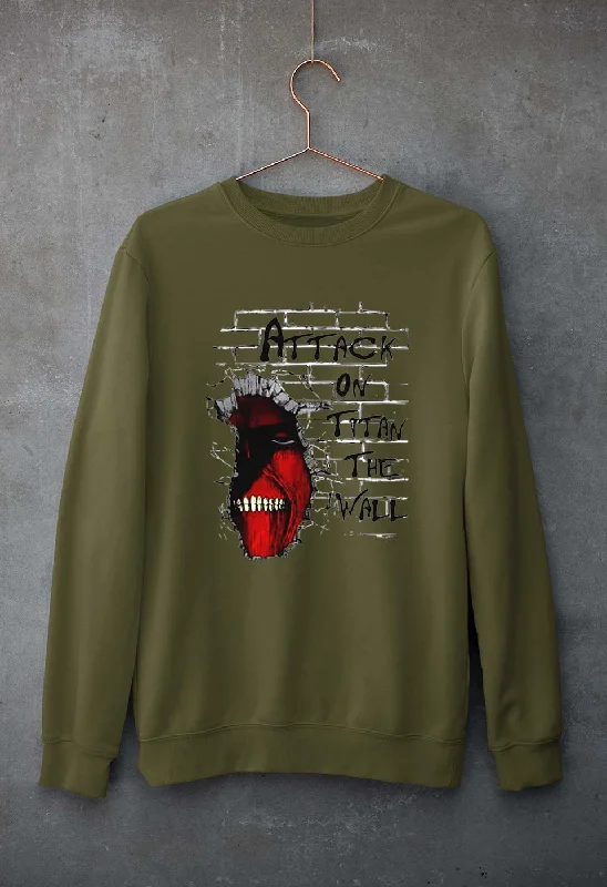 Attack on Titan Unisex Sweatshirt for Men/Women Hoodie with Raglan Sleeves Sporty Comfortable Attack on Titan Unisex Sweatshirt for Men/Women Hoodie with Raglan Sleeves Sporty Comfortable