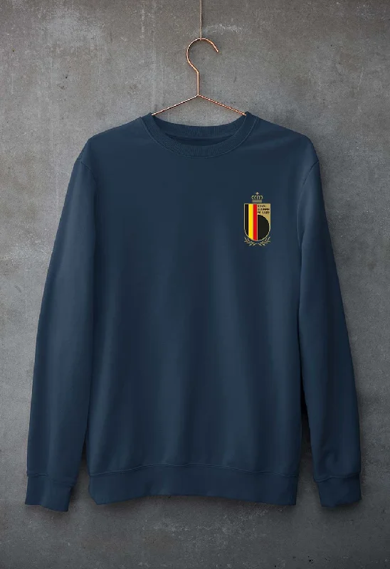 Belgium Football Unisex Sweatshirt for Men/Women Hoodie with Magnetic Closure Innovative Modern Belgium Football Unisex Sweatshirt for Men/Women Hoodie with Magnetic Closure Innovative Modern