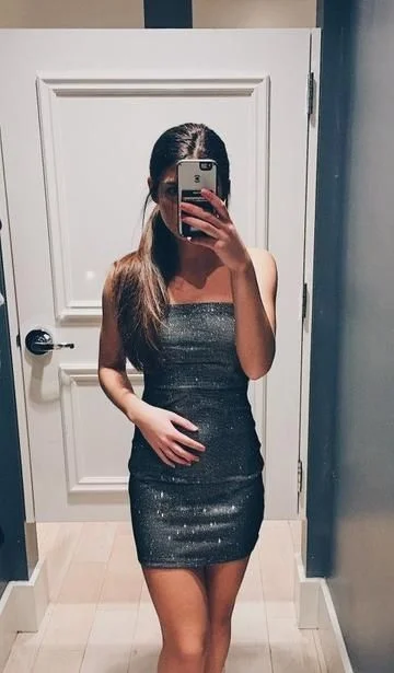 fashion dresses mini birthday dress homecoming dress c3001