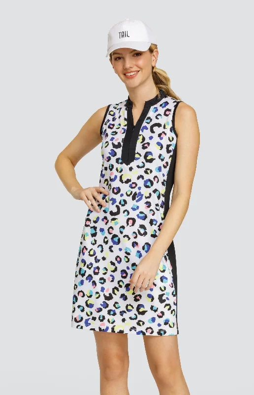 Azura 36.5" Dress - Painted Panther
