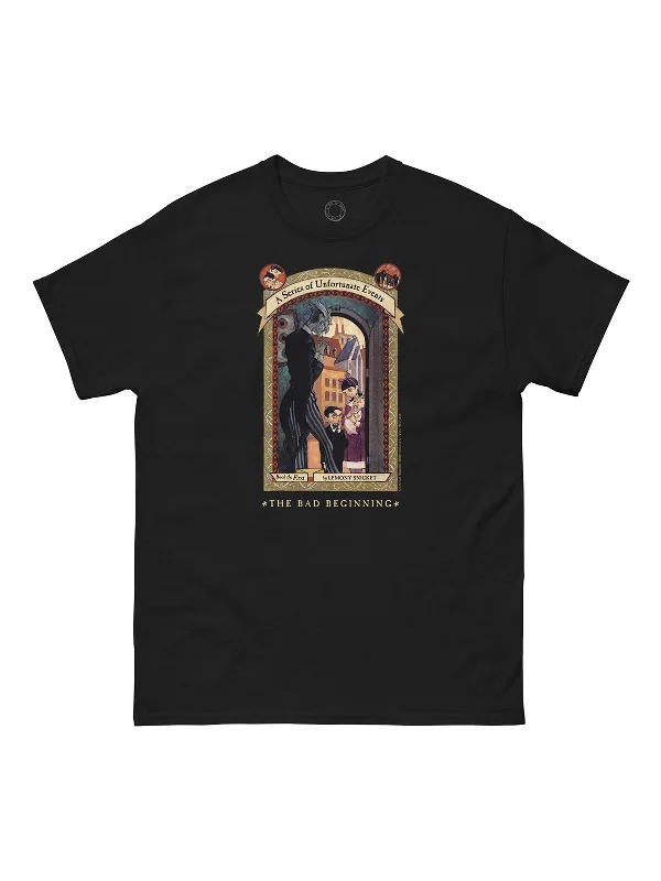 A Series of Unfortunate Events #1: The Bad Beginning Unisex T-Shirt (Print Shop) Graphic Embroidered Appliqued A Series of Unfortunate Events #1: The Bad Beginning Unisex T-Shirt (Print Shop) Graphic Embroidered Appliqued