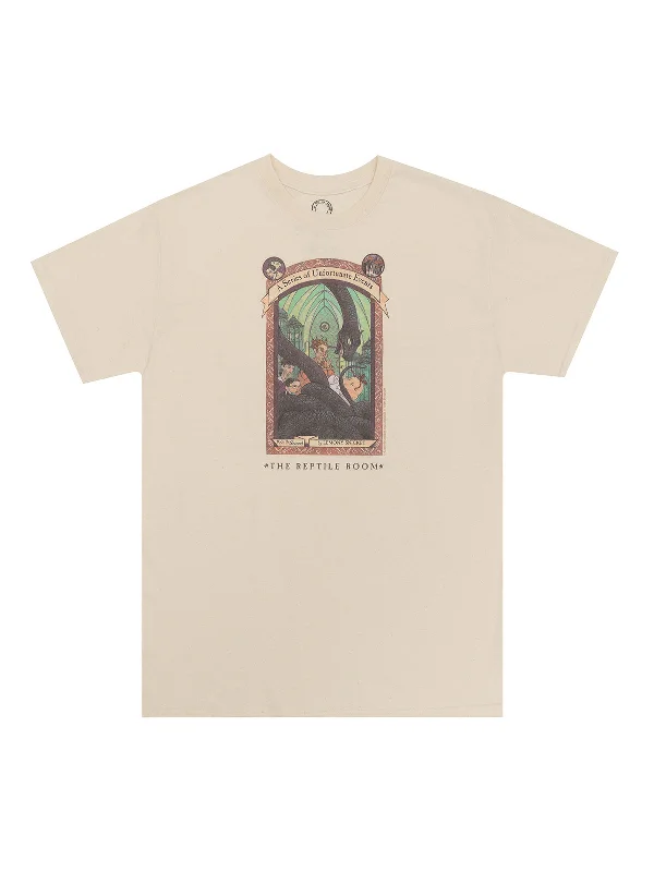 A Series of Unfortunate Events #2: The Reptile Room Unisex T-Shirt (Print Shop) Modern Contemporary Chic A Series of Unfortunate Events #2: The Reptile Room Unisex T-Shirt (Print Shop) Modern Contemporary Chic