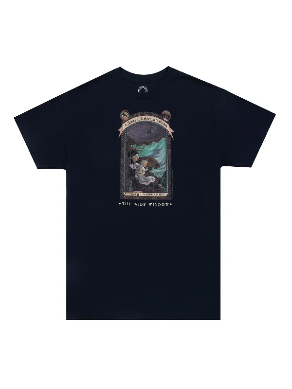 A Series of Unfortunate Events #3: The Wide Window Unisex T-Shirt (Print Shop) Handmade Hand-knitted Hand-woven