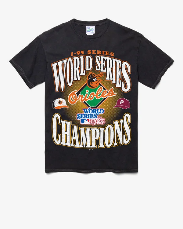 BALTIMORE ORIOLES COOPERSTOWN WORLD SERIES LOCKER VINTAGE '47 TUBULAR TEE Machine Wash Dry Clean Hand Wash BALTIMORE ORIOLES COOPERSTOWN WORLD SERIES LOCKER VINTAGE '47 TUBULAR TEE Machine Wash Dry Clean Hand Wash
