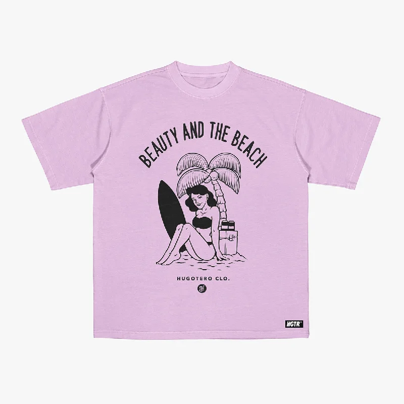 Beauty & Beach (Regular T-shirt) Anti-Shrink Durable Soft