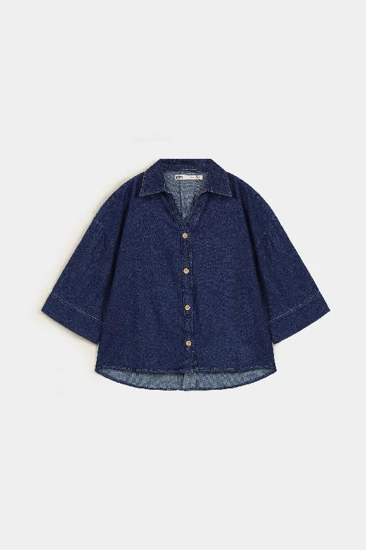 Denim Shirt Mesh Blend Leather Blend Suede Blend