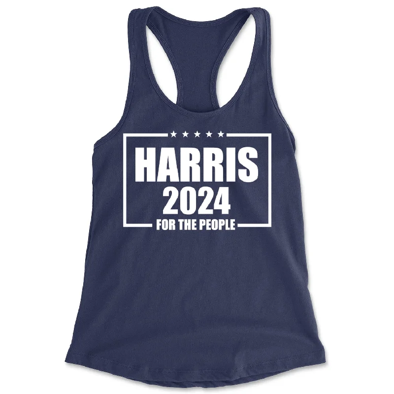 Harris 2024 - Vote For Kamala For President Racerback Tank Top for Women trendy tank top