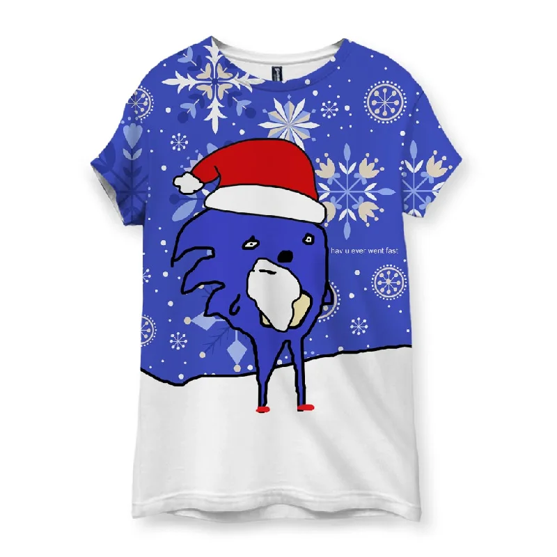 Hav u ever xmas Women's T-Shirt Handmade Hand-knitted Hand-woven