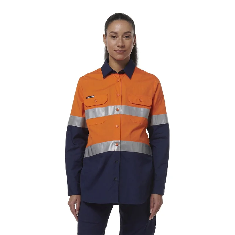 Orange/Navy