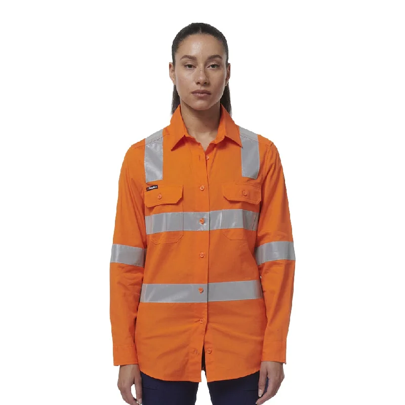 King Gee Women's Workcool Vented NSW Rail Shirt (K44203) Wool Fabric Cashmere Fabric Tweed Fabric King Gee Women's Workcool Vented NSW Rail Shirt (K44203) Wool Fabric Cashmere Fabric Tweed Fabric